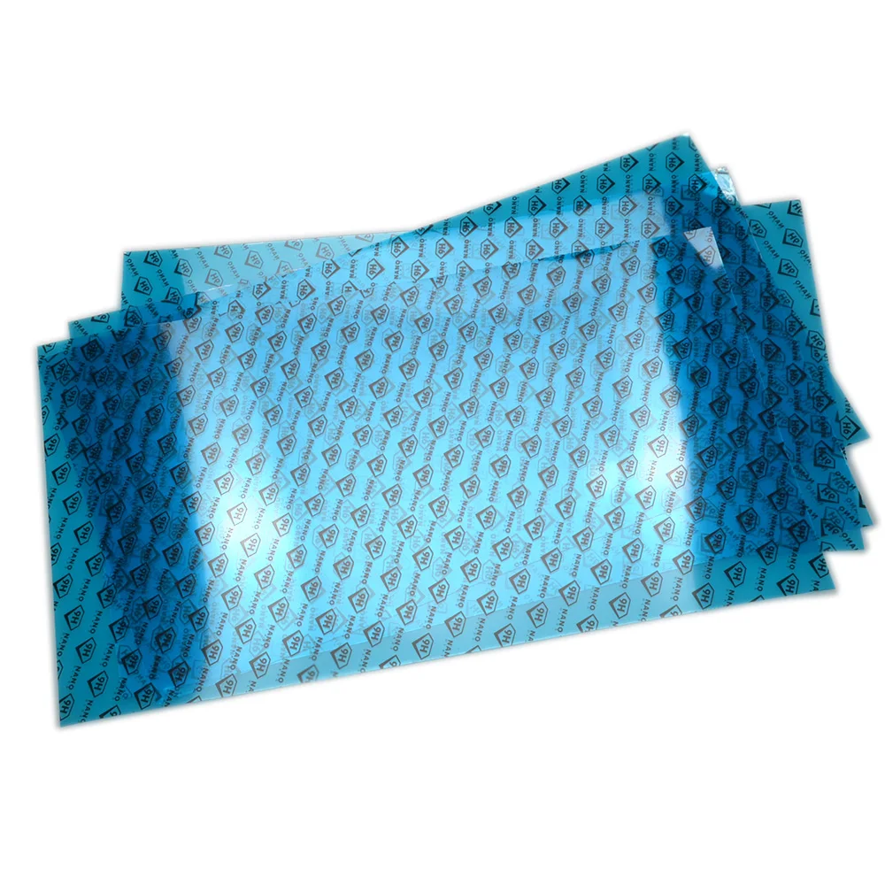 Sample Free Anti-Shock Pet 9H Explosion Proof Silicone Nano Anti Shock Screen Protector Film Sheet