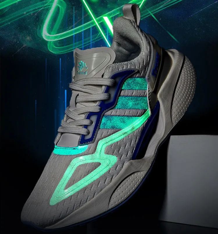 new products 2023 flying knit breathable black walking style running man shoes sport casual shoes