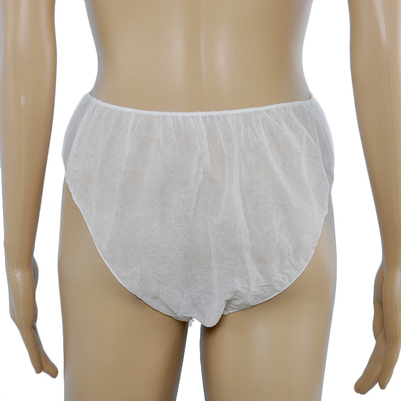 Disposable Womens Panties Unisex Breathable Spa Massage Hospital Panty Maternity Cotton Underwear Disposable Men Womens Panties