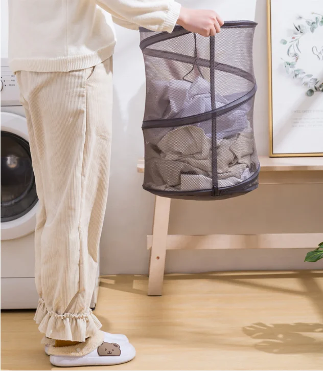 High quality dirty clothes basket foldable laundry basket for clothes storage