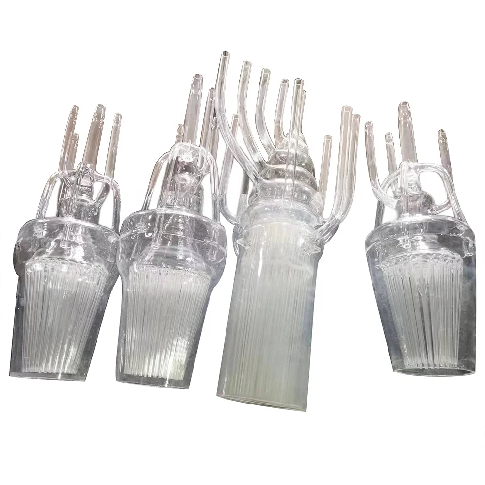 Clear Customized Lampwick Quantity Quartz Hydrogen Lamp For Fused Quartz Block