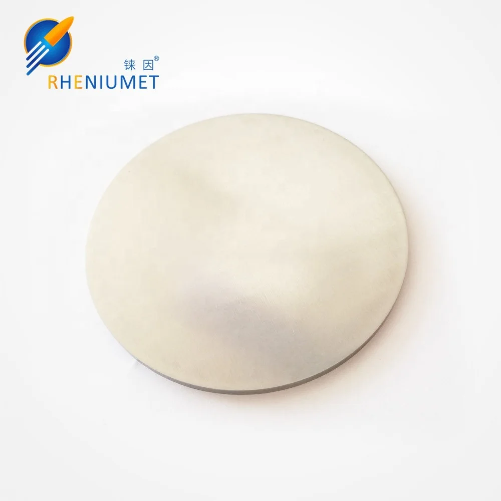 High purity rhenium target/ 99.99% purity rhenium sputtering target