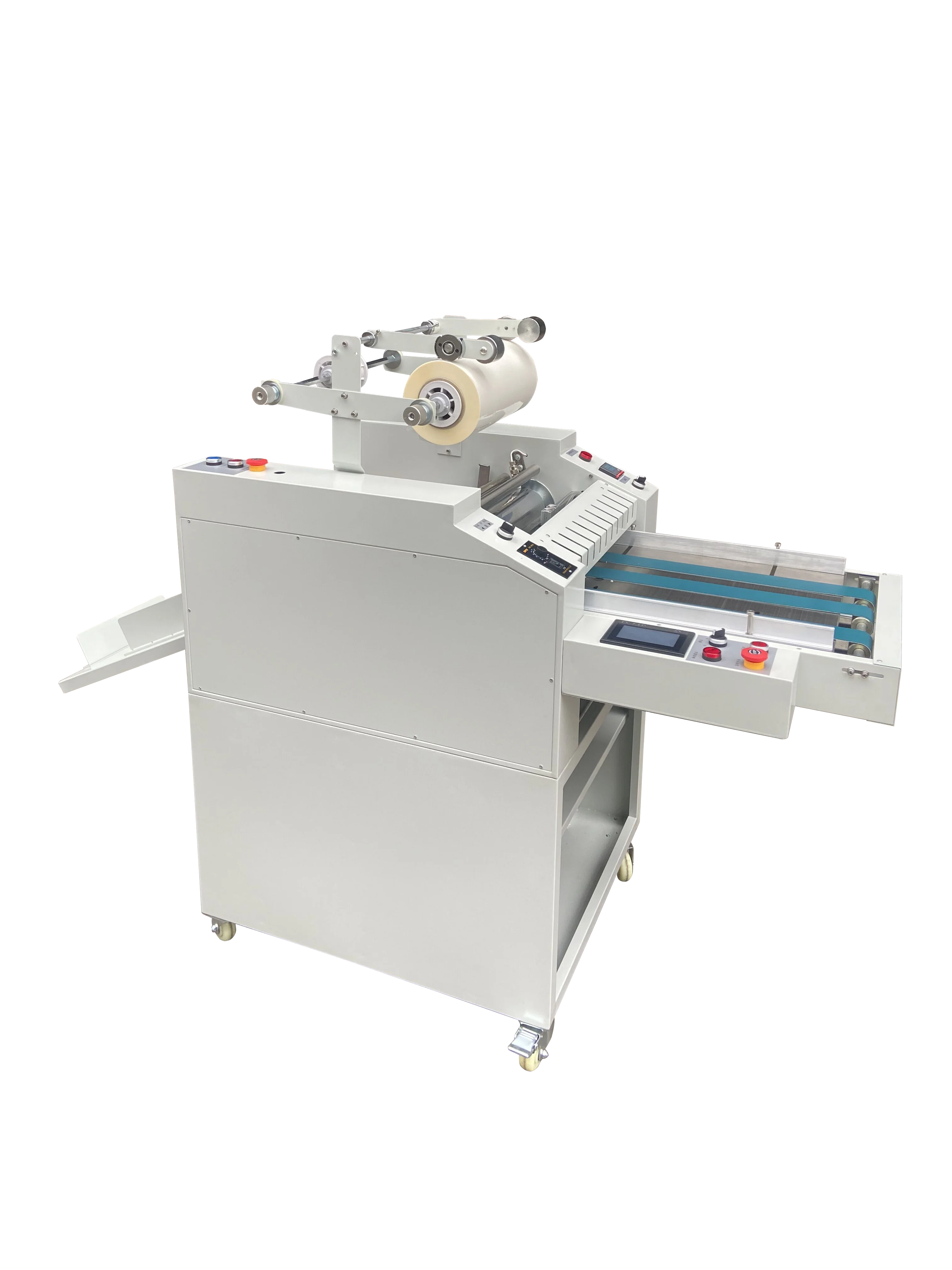 RL-390D digital fully automatic hot roll thermal laminating machine can double sides paper laminator for office