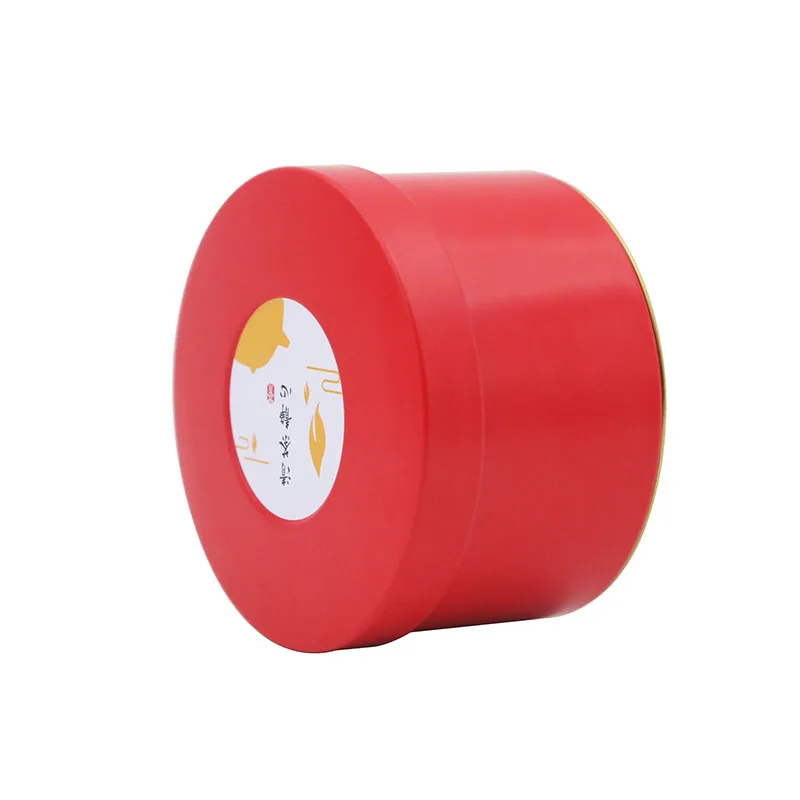 Tea Canister Tin Custom Stackable 120g White Tea Packaging Tin