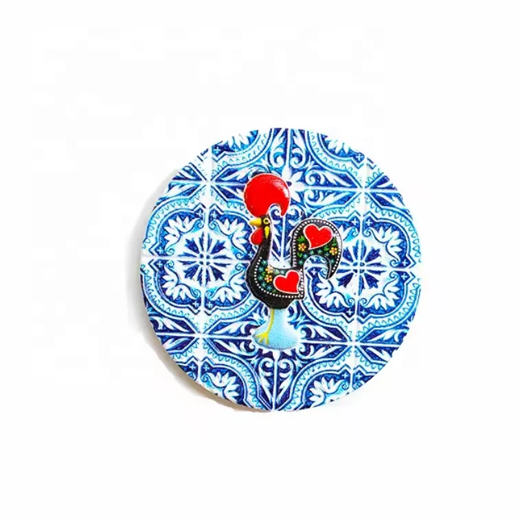 Decoration Contemporary Refrigerator 3D Resin Fridge Magnets Creative Cultural Tourism Around Portugal