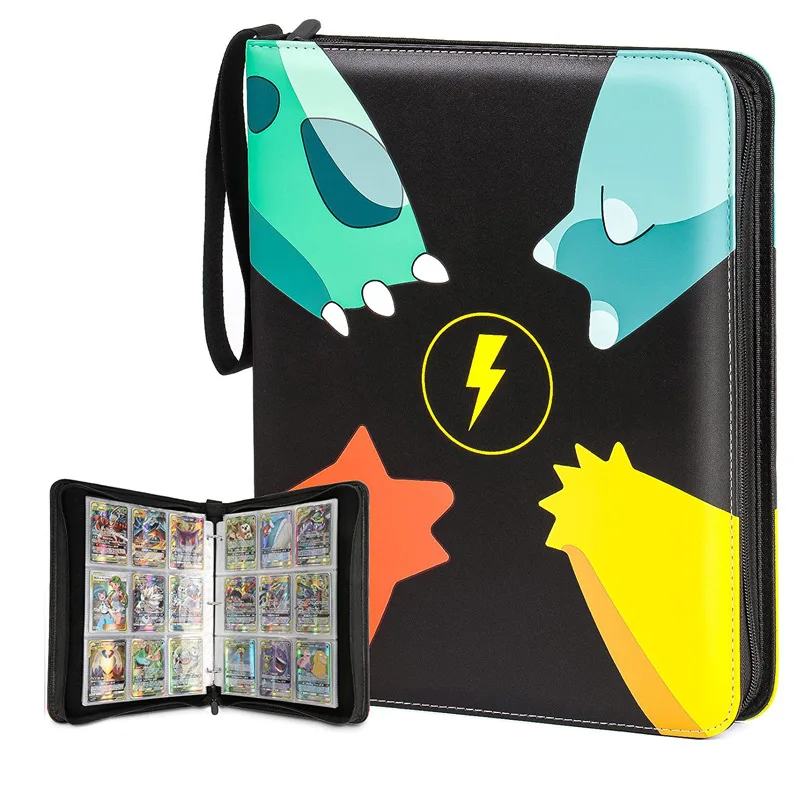 Wholesale Low price Hot trading card binder for collector collection  Binder 9pocket Gaming Card Collect Pm Tcg 400 Cards