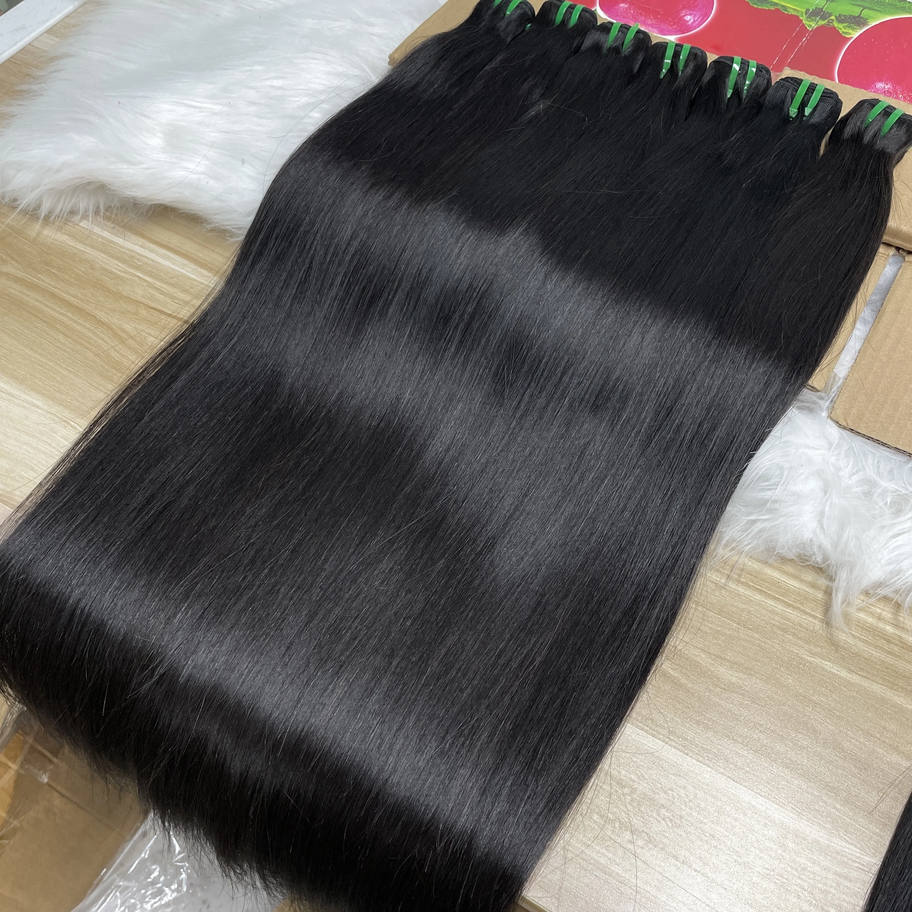 Bone Straight Hair Bundles Hight Quality Raw Vietnamese Hair Top Selling Wholesale Factory Price