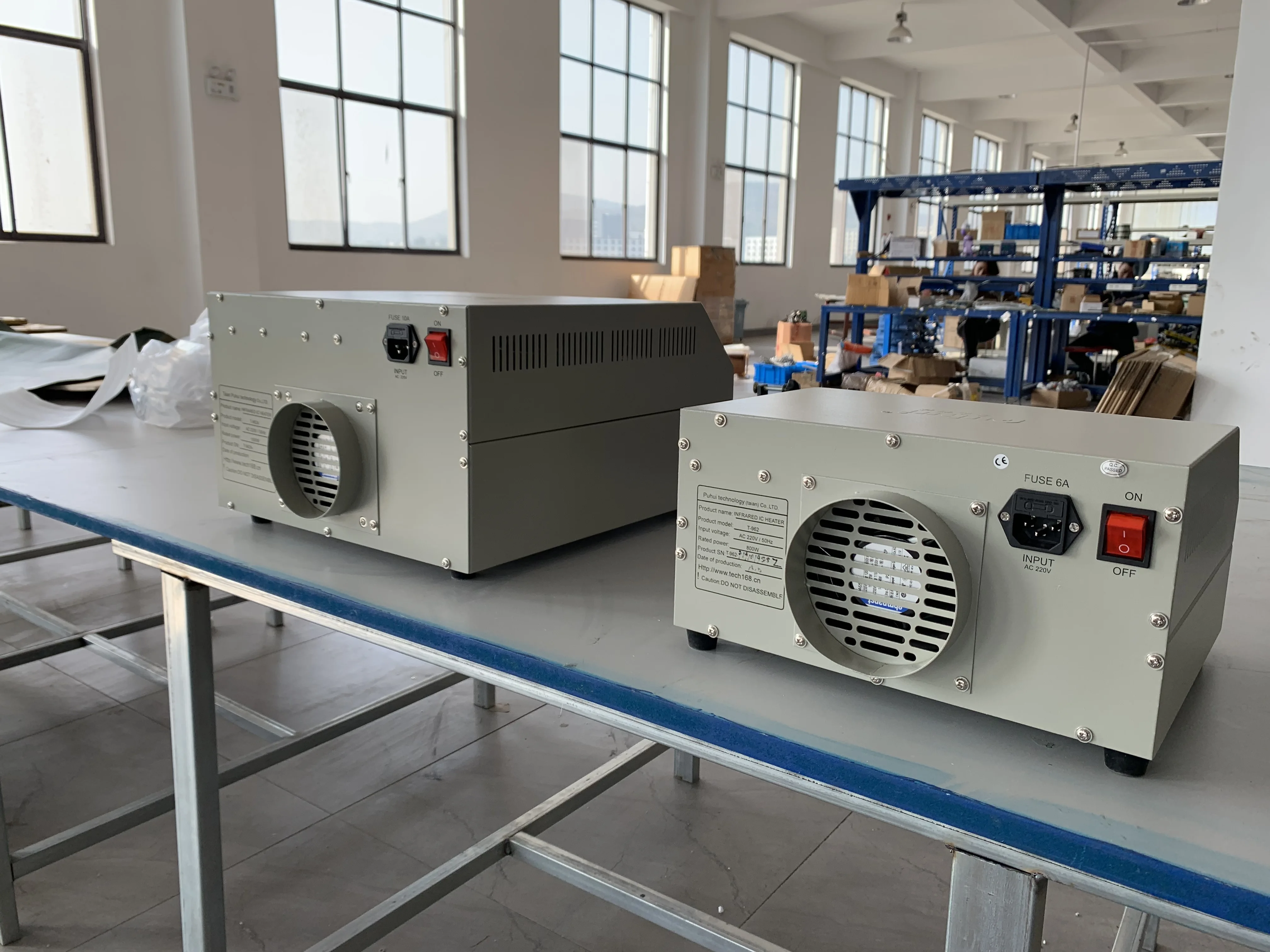 China original factory Puhui T962 infrared drawer type mini reflow oven  for SMT SMD pcb soldering