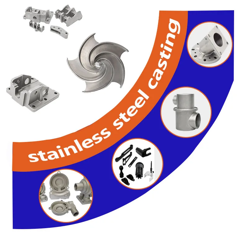 Wholesale Custom Casting Services Die Casting Parts Stainless Steel 304 316 Investment Casting Precision Machining Parts