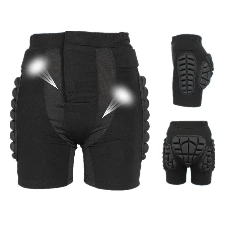 Roller Skating Skiing Hip Protection Pants Skateboarding Padded Protective Pants Outdoor Cycling Hip Protection Shorts