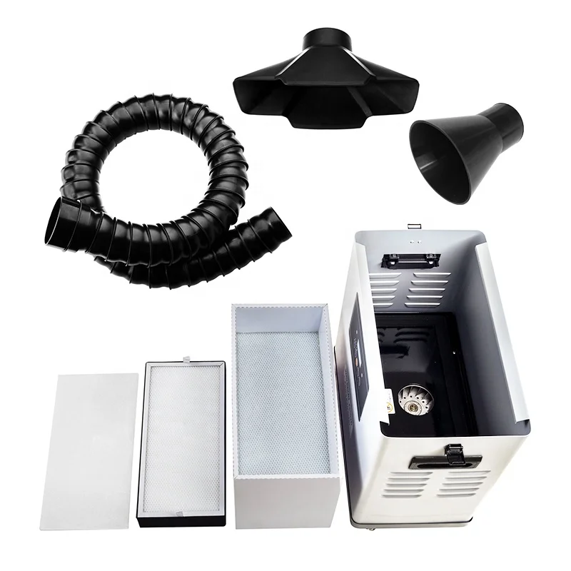 
Single arm portable industrial soldering fume extractor 