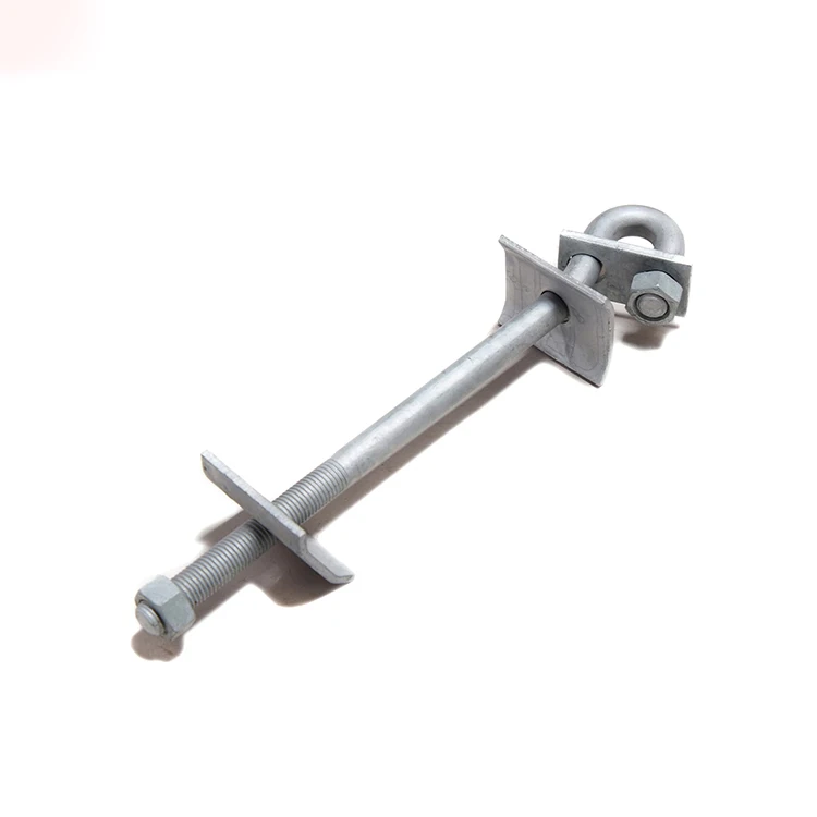 Carbon steel J type foundation bolts Carbon Steel J Type Foundation Anchor Bolt with Galvanized Bolt