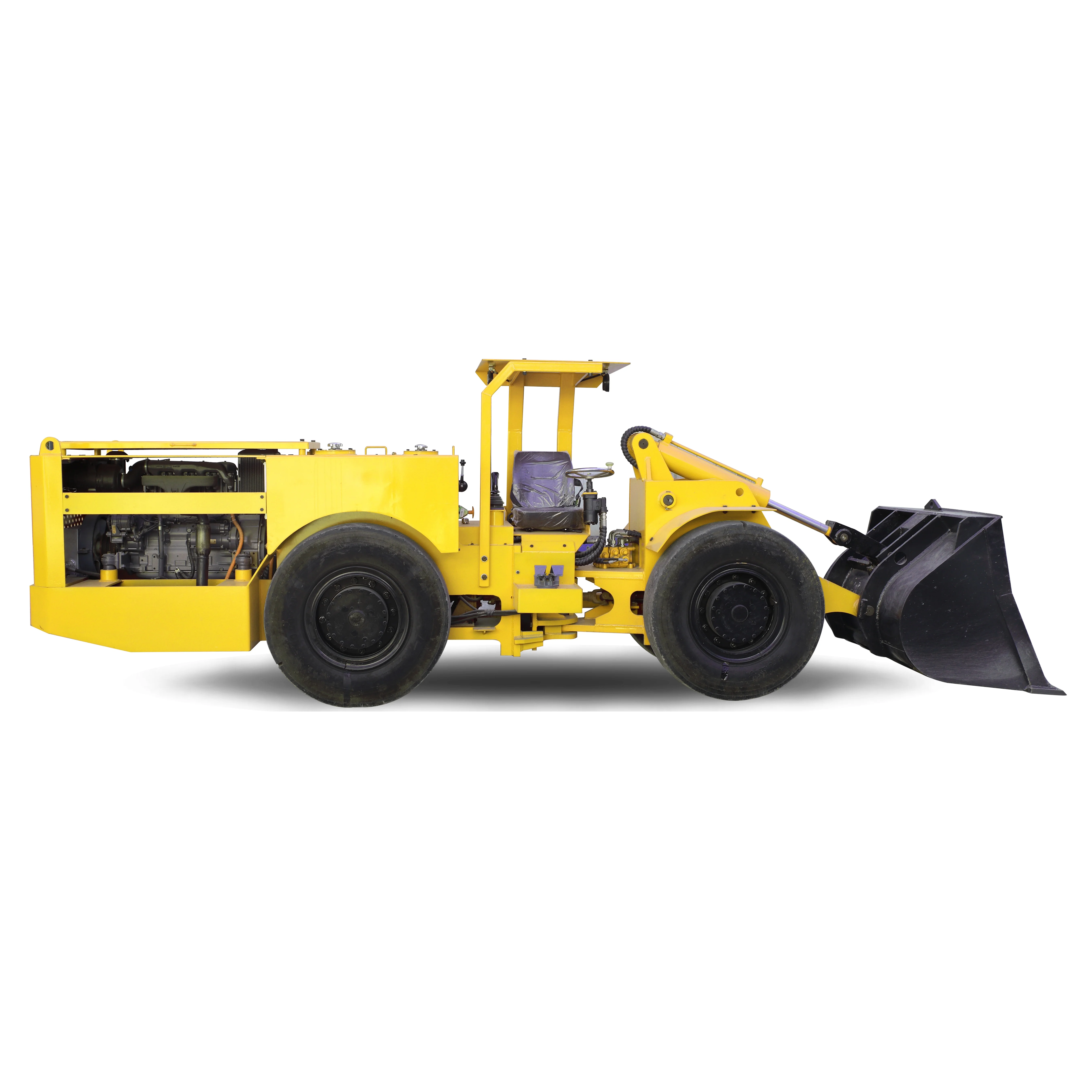 Outstanding Quality WJ-1cbm Rotary Support Dana Transmission Underground Mucking Rock Loader Scooptram