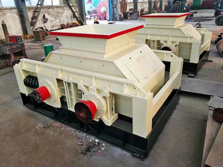 Hot sale 2PG900*900 stone Double Roller Crusher, Small Limestone Granite Basalt Crusher Machine