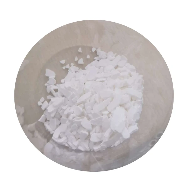 Calcium Chloride (CaCl2) Used For De-icing Or Dust Control On Gravel Roads In Food Or As The Absorbing Agent In Desiccants