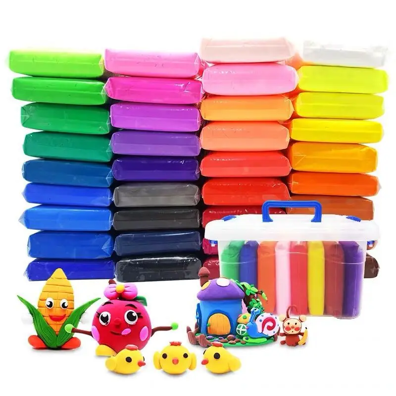 Educational toy 36 colors super light clay 12g/pcs special DIY toys plasticine for children