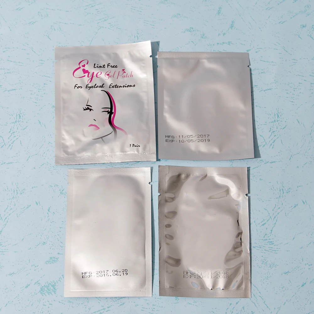 Salon Use Professional Eyelash Patches Wholesale Eyelash lint free mesh film Eye Patch Under Gel Pads For Lash Extensions