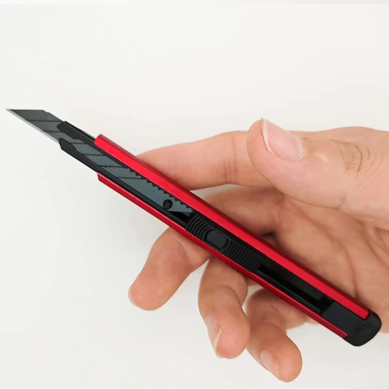 Офисная ежедневная поставка высококачественный автоматический замок нож для резки металла лезвие 9