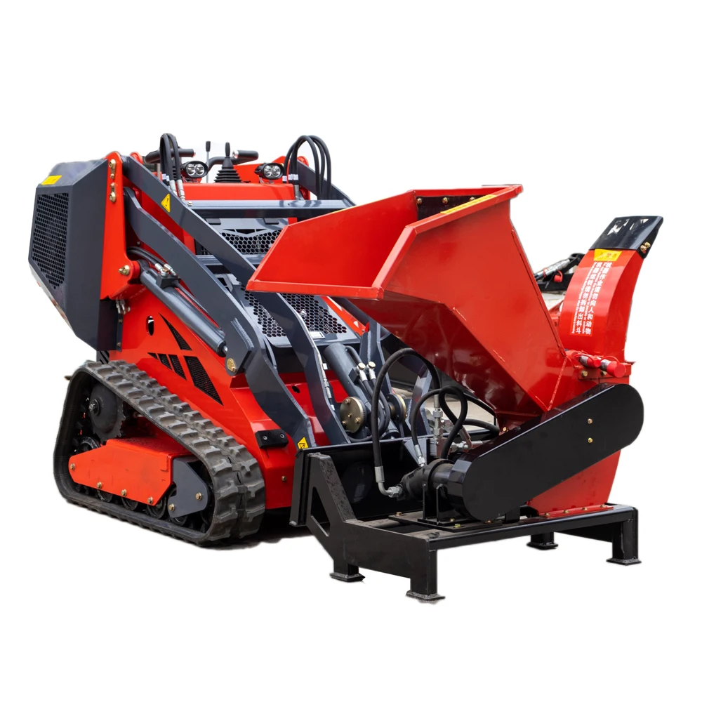 HT530  Mini Tractor Backhoe Mini Skid Steer Loader Manufacturer Mini Crawler Tracked Steer Skid Loaders