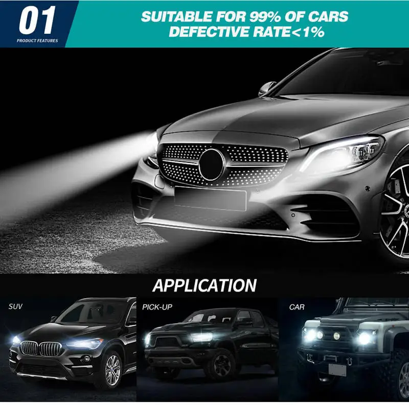 Factory direct customization led headlight projector headlight for car maruti 800 creta