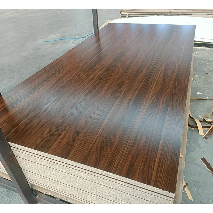 Wholesale cheap chipboard sheet 18mm 15mm 16mm 12mm melamine laminated particle board chipboard furniture