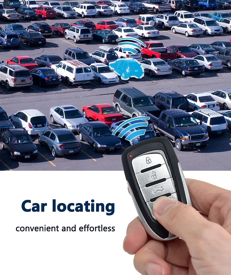 Universal Vehicle Security Door Lock Kit Car Remote Control Central Locking Keyless Entry System