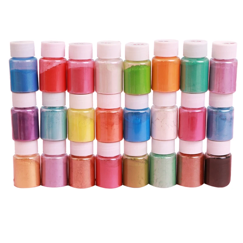 OEM ODM Pearlescent Color Mica Powder for Paint, Dye, Nail Polish, Makeup, Epoxy Resin, Candle Making, Bath Bombs, Soap