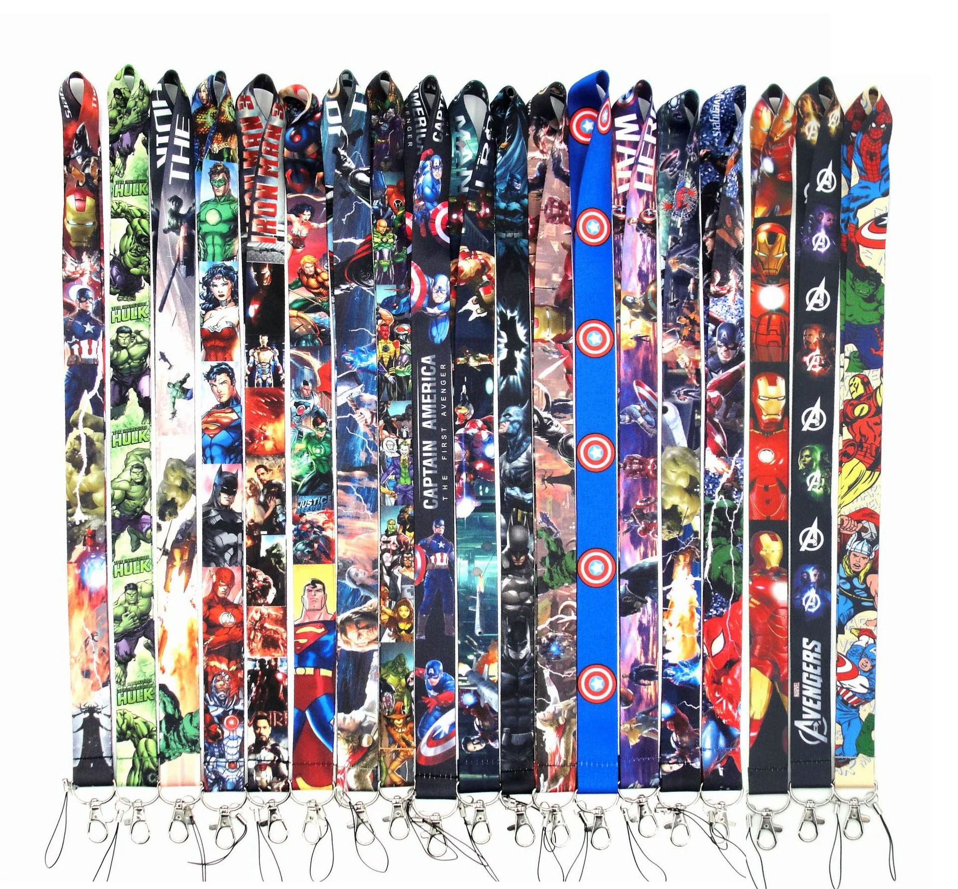 Wholesale Sublimation Printed Custom Lanyards,Student Promotional Cheap Lanyard,One Piece Cartoon Polyester Anime Lanyard