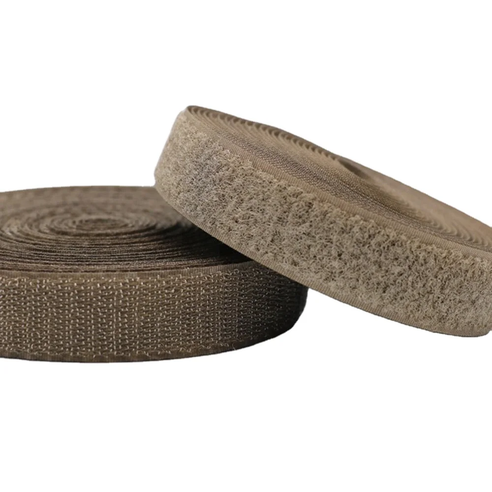 Conductive Velcro Reusable 100% Polyester Hook And Loop Tapes