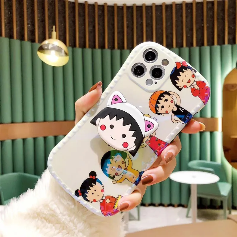 
Japan Lovely Sweet Cute Carton Style 3D Phone Case Protective Cover for Iphone X XS XR 11 12 MAX PRO 