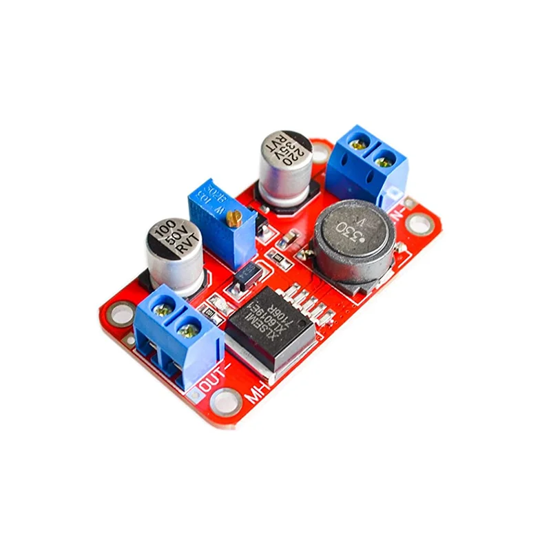 XL6019 5A Регулируемый Модуль платы питания постоянного тока в постоянный ток XL6019