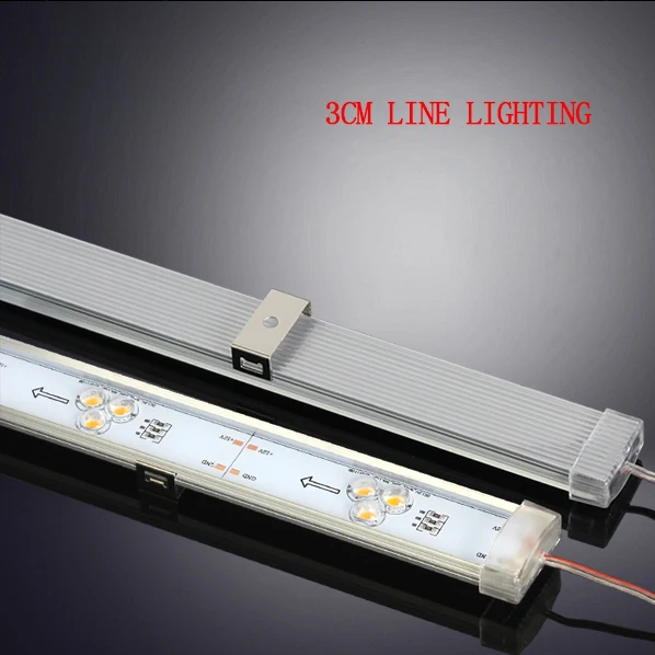  Уличный светодиодный линейный прожектор для фасада DMX512 водонепроницаемый IP66 RGB 36 Вт уличный настенный светильник