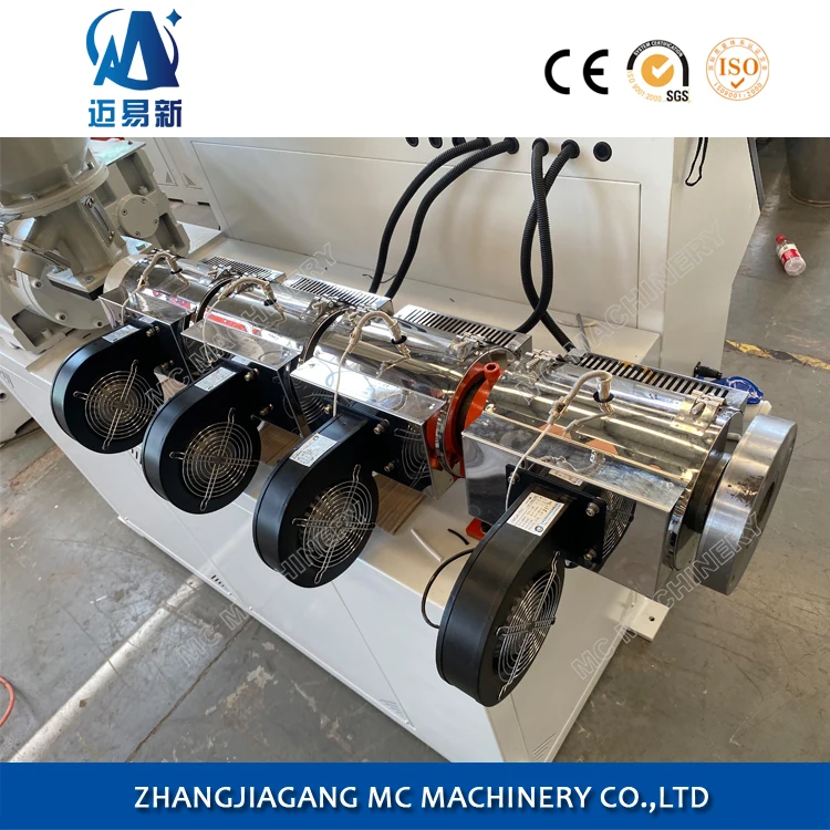 PET Plastic Single Screw Extruder Machine