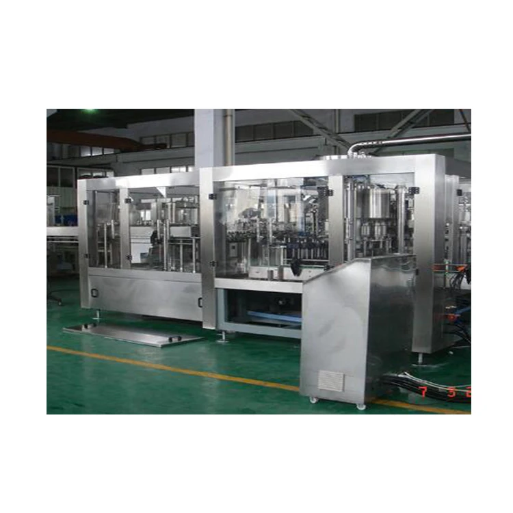 plastic PET  glass bottled water production line blowing purifying filling sealing and packing machine production line plant