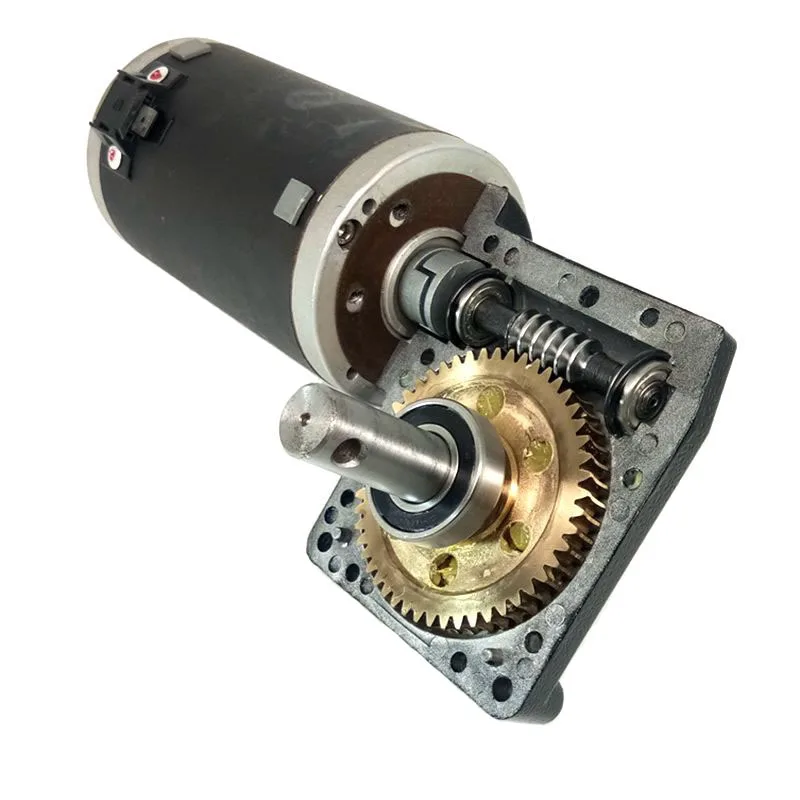 350W 200W Dc Gear Motor 200Rpm 12V 24V Double Shaft 300W Dc Worm Gearbox Motor