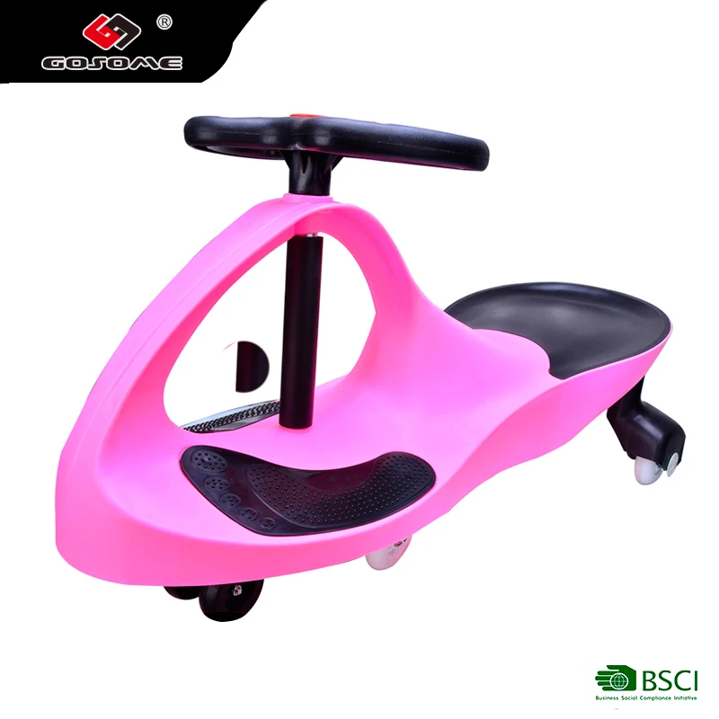 ride on car baby wiggle car best quality Kids PP and Iron material playing swing car