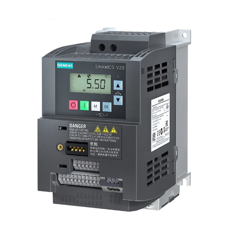 V20 inverter 1.1KW 220V no filter 6SL3210-5BB21-1UV1 driver Low pressure vfd industrial control