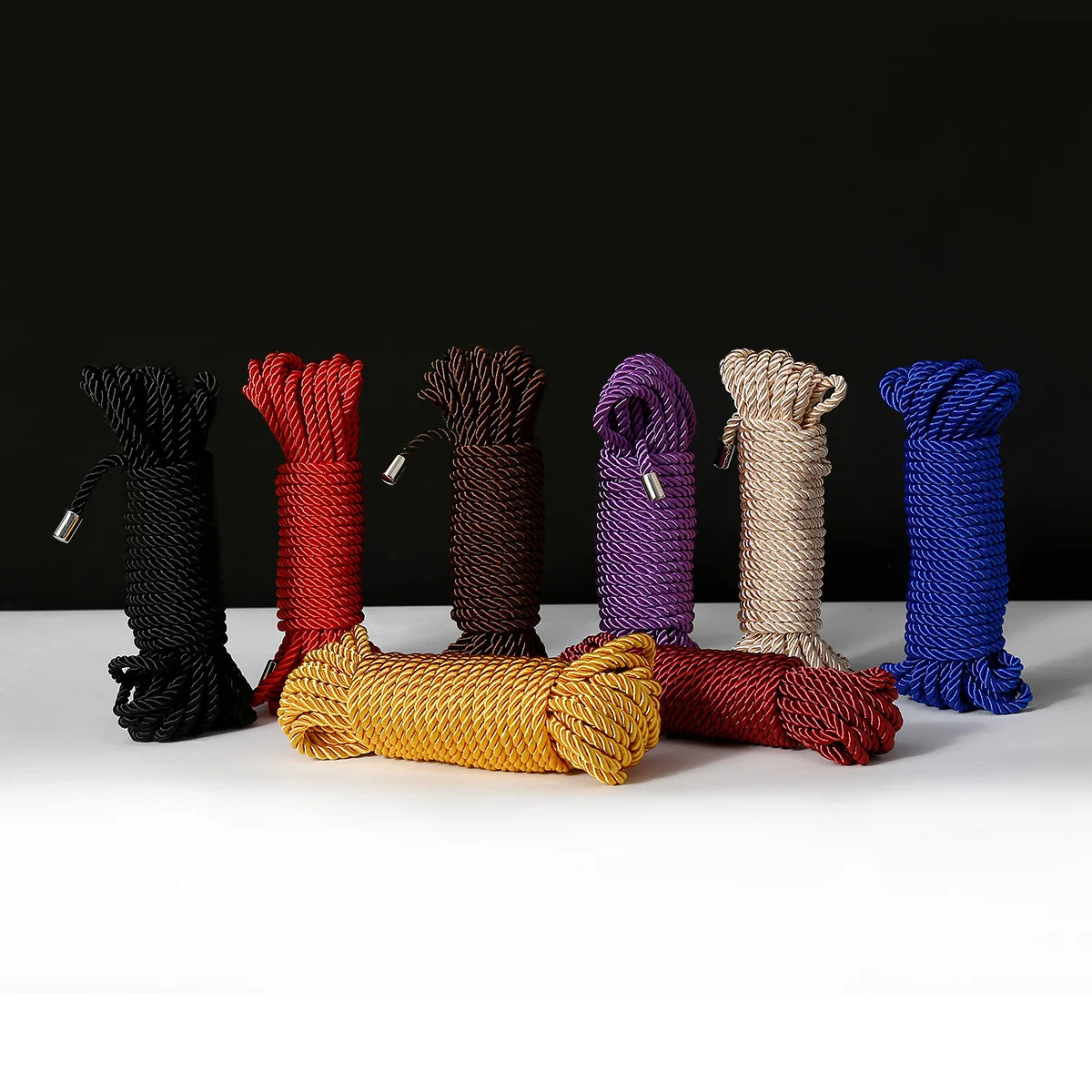 Ninghao 5m and 10m colourful slave bdsm sex bondage rope strap bondage sex rope Sex Bondage Rope