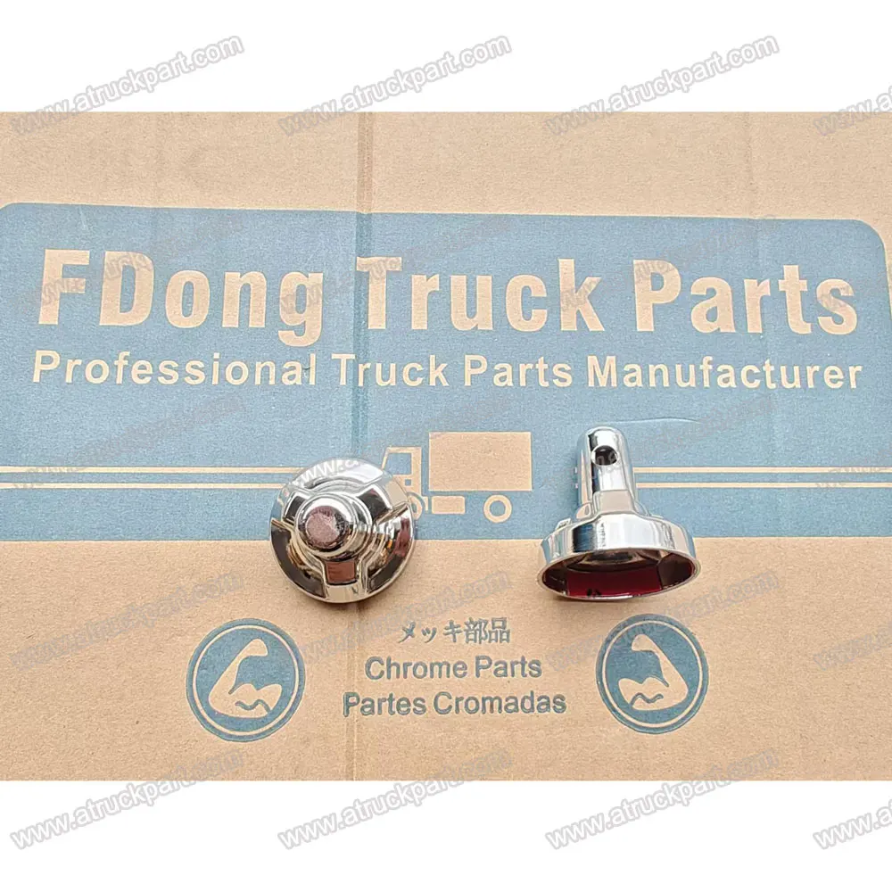 Chrome Water Spout Cover No Mirror Arm Holes Big Side Lamp Holes  For ISUZU NPR 150 NQR 175 NMR 130 NLR 130  Truck Spare Parts
