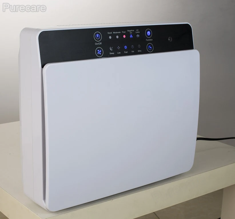 OEM Custom Label Office Home Room 220V Wall Mounted Ionic Air Purifier with HEPA and Fragrance Box