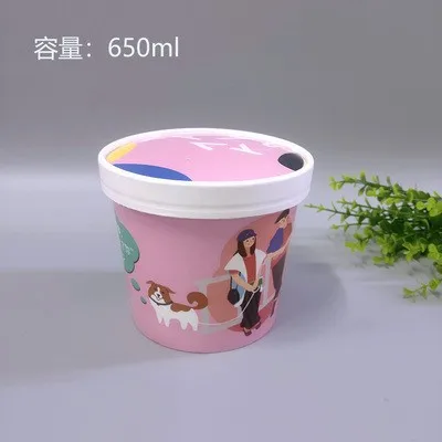 Food Grade Brown Kraft Paper Bowl Paper Bowl Custom Salad Bowl