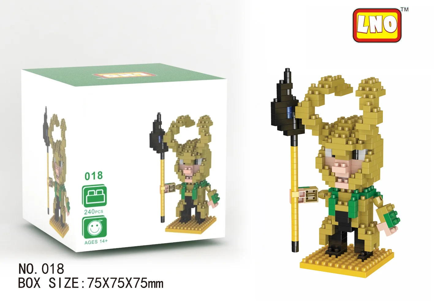 2024 New Arrivals Toys Plastic Mini Building Block Collection Marval Super Heroes Action Figures MOC Bricks 7.5cm Nano Figure