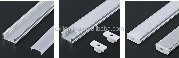 Alu Profile 8mm 12mm Extrusion Channel Alu Aluminum Profil Housing Holder Aluminium Profile For Kitchen Cabinet