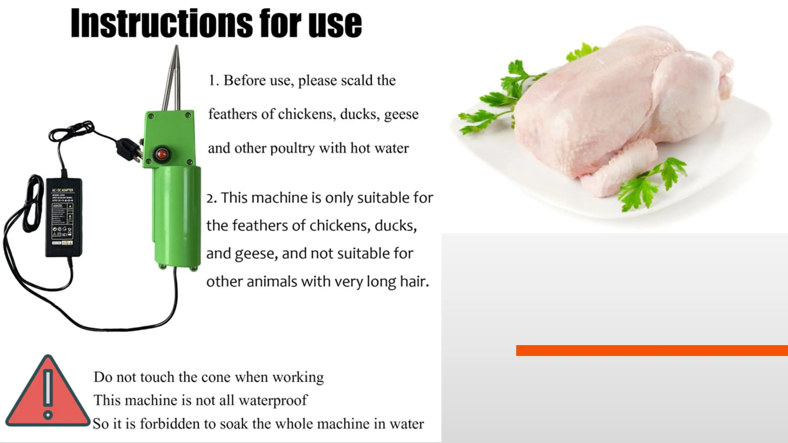 2021 New invention Handheld plucker villus  machine poultry/ plucker villus finger/plucker villus chicken
