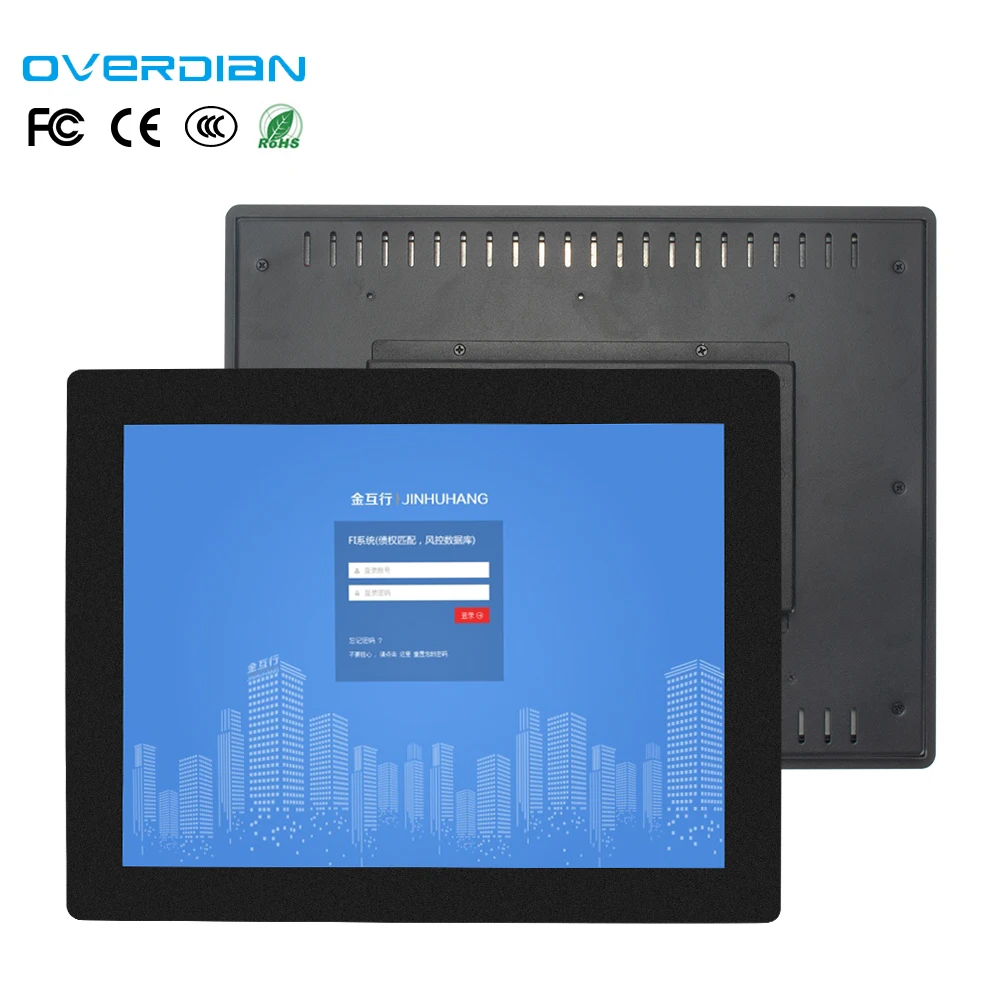 Factory Direct Sales 10.4 Inch  Android Touch Screen All In One Panel Pc Industrial All-In-One Pc Computers