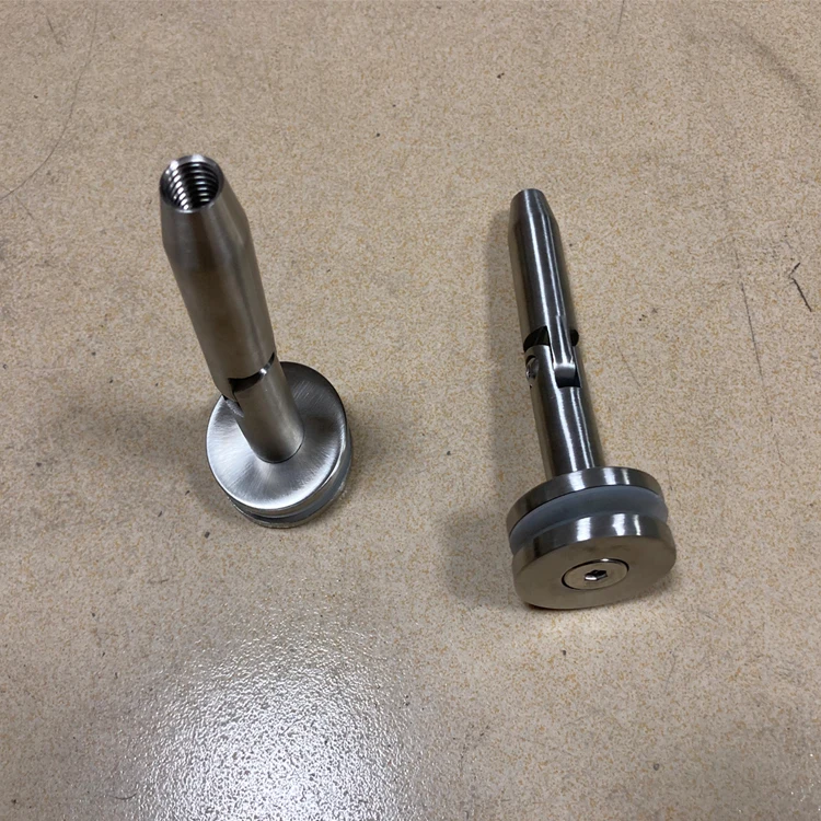  Glass Canopy Wall Accessories Clamp Awning Set Stainless Steel Tube Connector and Solid