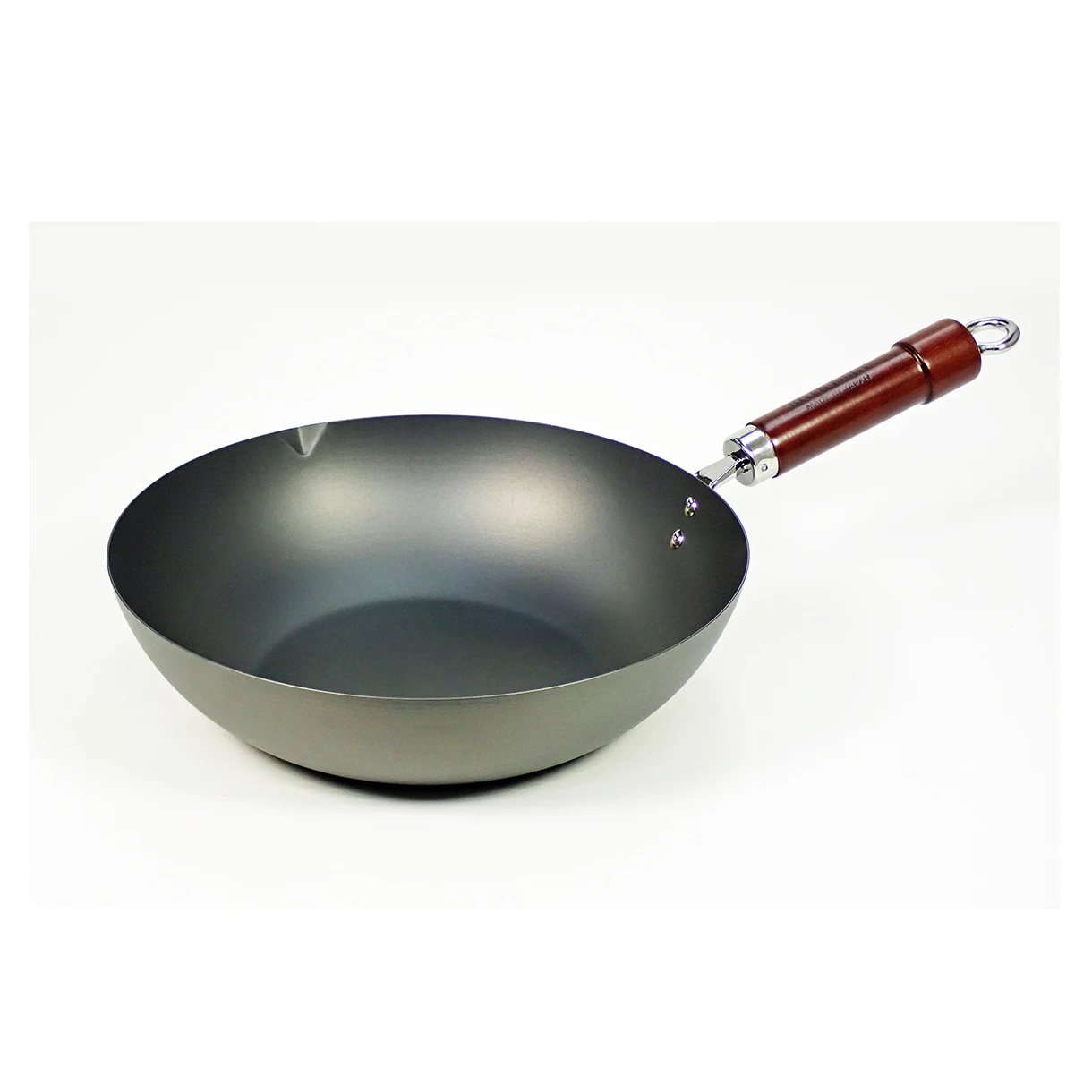 Multifunctional Japanese-Style Iron Wok Pan Rust-Resistant Cooking Grill and Camp Frying Pan