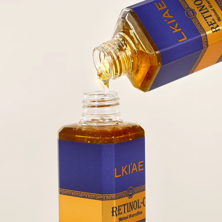 LKIAE 180ml glow boost luster whitening vegan retinol anti aging smoothing skincare collagen 5 in 1 facial serum