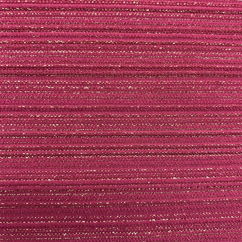 Hot selling rib lurex  Fabric for swimwear