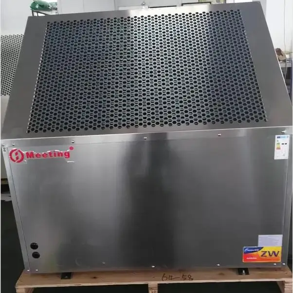 Meeting MD30D super low noise EVI heat pump air to water with stainless steel material